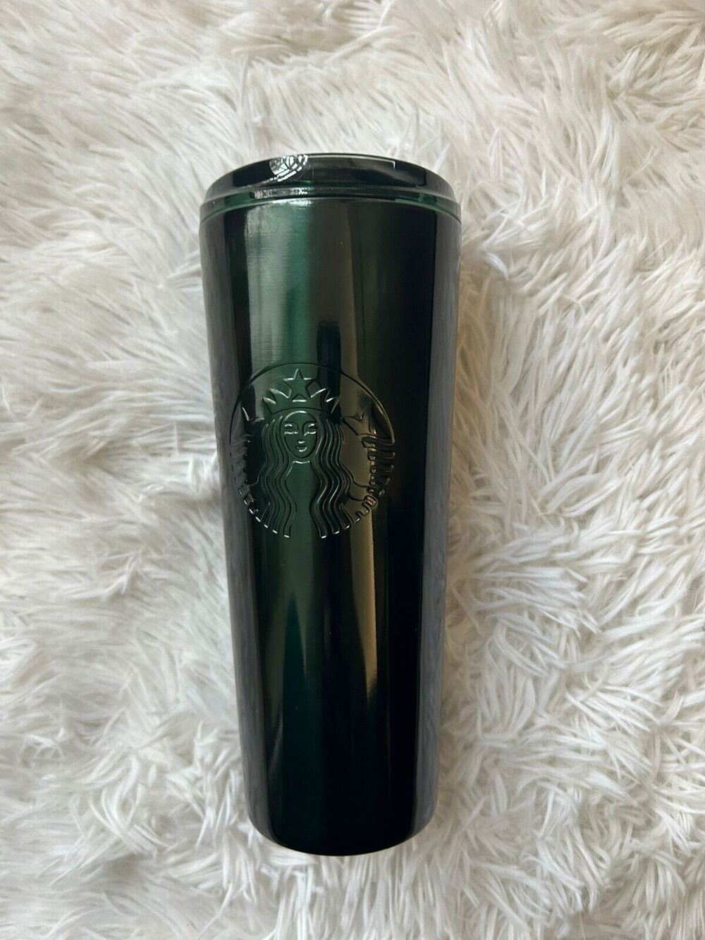 Starbucks Stainless Steel 16 oz Green Tumbler Water Bottle Cup